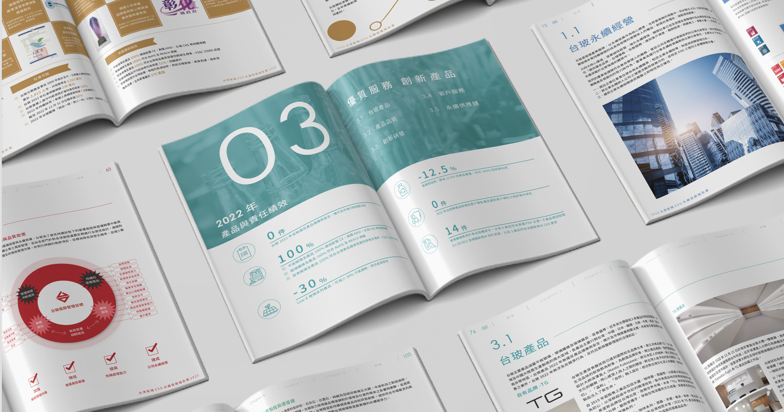 台灣玻璃 2022 ESG 永續報告書 美編排版設計電腦版(8)
