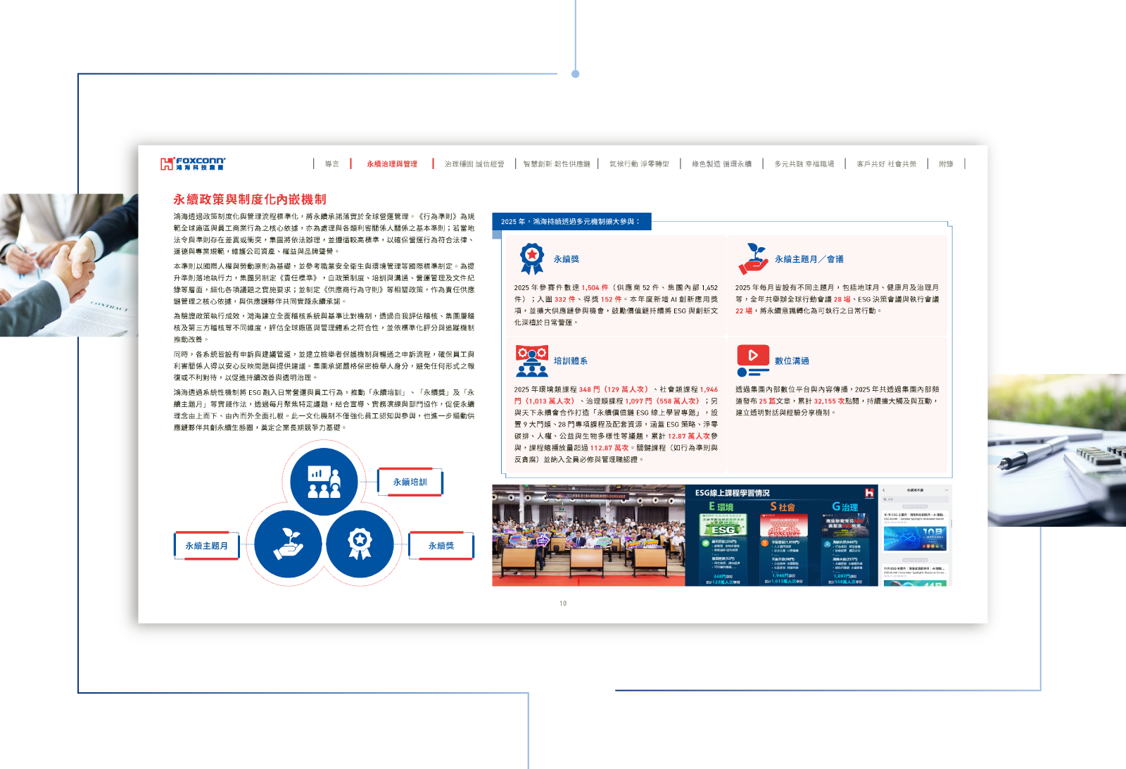 鴻海精密 2025 ESG 永續報告書 美編排版設計 [書本設計/平面設計/書本印刷設計/排版設計/CSR企業社會責任報告書美編排版設計/ESG永續報告書美編排版設計/ESG永續報告書網站設計]手機版(6)